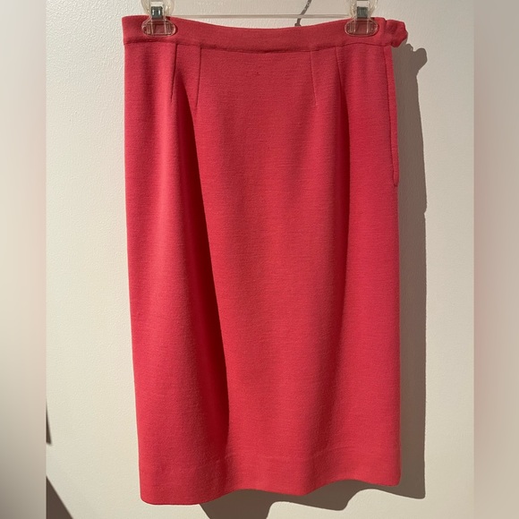 Vintage Gino Paoli Italian Wool Pencil Skirt - Picture 2 of 5